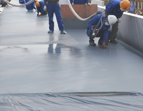 填充防水聚脲施工(圖1) 路基填充防水聚脲施工